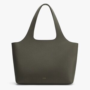 Cuyana System Tote 13-inch 100% Genuine Pebbled Leather Handbag in GUC